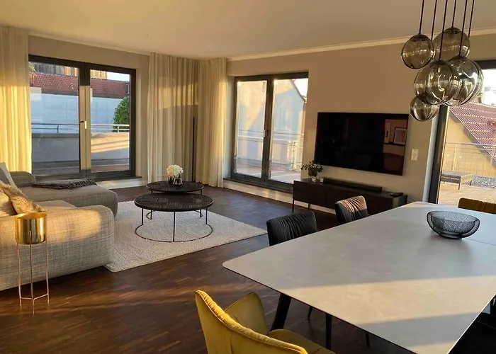 Exklusive Penthouse-Wohnung Im Herzen Rostocks