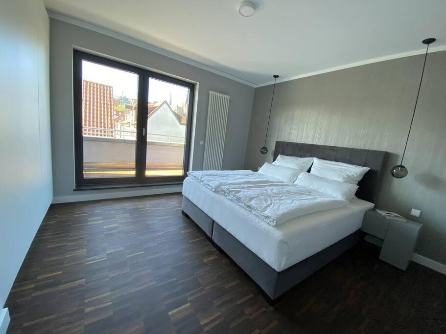 Exklusive Penthouse-wohnung Im Herzen Rostocks Apartment Rostock